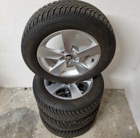 Zimní originílní Alu sada Fabia 4 185/65 R15 - 2