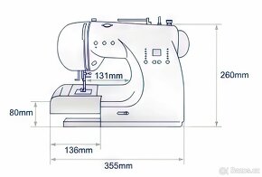 STROJ ŠICÍ LADA SCM 269 - 2