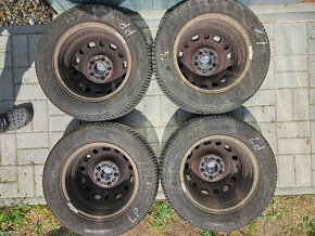 Pneumatiky 195/65 r15 91t zimní s disky - 2