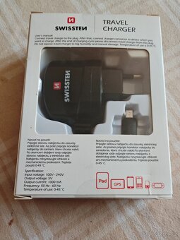 Nabíječka na mobilní telefony Zn.SWISSTEN micro USB - 2