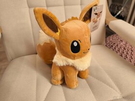 Pokemon plyšová Eevee vel 25cm kvalitní nová s vysačkou - 2