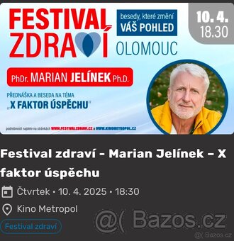 Marián Jelínek Festival zdraví - 2