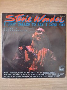 STEVIE WONDER – I Just Called To Say I Love You (SP 7“) - 2