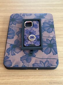 Burga Velvet night iPhone 13 Pro Max Kryt Elite Dark + prst - 2