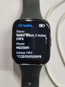 Chytré hodinky Xiaomi Redmi Watch 3 Active - 2