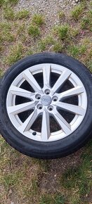 16" Alu kola Audi 195/55/16 zimní 7.5mm - 2