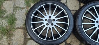 17" lité disky Borbet rozteč 5x100, 7x17", ET38 -zašlu 252 - 2