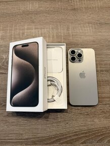 Iphone 15 Pro Max 256GB přírodní titan - 2