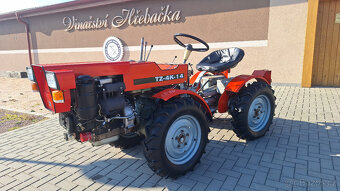 malotraktor TZ-4k-14 motor Slávia dvouválec - 2