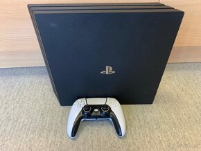 PlayStation 4 Pro 1TB s neoriginálním ovladačem a jednou hro - 2