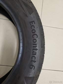 Prodám 1ks letní pneu Continental Ecocontakt 205/55 R17V - 2