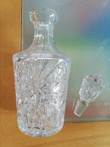 Český křišťál (Bohemia Crystal) - broušená karafa - 2