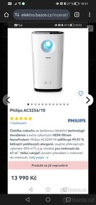 Cisticka vzduchu Philips 3256/10 stale ve skvelem stavu - 2