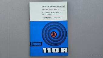 Seznam náhradních dílu na ŠKODA 110R, 110 R  - 1970-1971 - 2