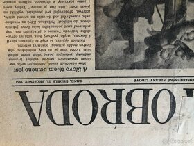 Staré noviny Lidová Obroda , vánoce 1951 - 2