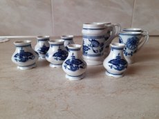 Modrý porcelán. - 2