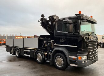 Scania G450 8x2 - valník s hydraulickou rukou HIAB - 2