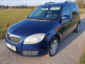 Škoda Roomster 1.4i 16v 63kw Style 2007, 1. majitel - 2