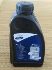 Nová brzdová kapalina Ford Service DOT4, 500ml - 2