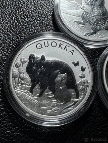 Stříbrné mince Quokka 1oz r. 2020/21 - 2