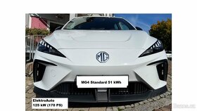 MG 4 bat 51kWh ELEKTROmobil 170PS Aut Klim PDC 4/23 - 2