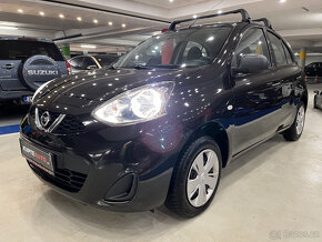 nissan micra 1,2 i 59 kW Řetěz + klima  2014   89000km - 2