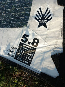 windsurf plachta EZZY Legacy 5.8 - 2