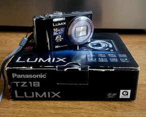 Fotoaparát Panasonic Lumix TZ18 s kompletním příslušenstvím - 2