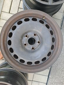 16 " PLECHOVÉ DISKY KOL ŠKODA YETI, VW GOLF, GOLF, SPORTSVAN - 2