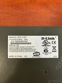 D-Link switch DES-1016D 16 portů - 2