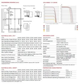 FVE panely - CanadianSolar Mono 375Wp - 2