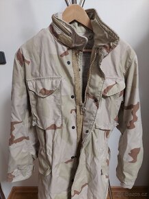 +Vojenská bunda (parka) M65 Desert 3 color US originál - 2