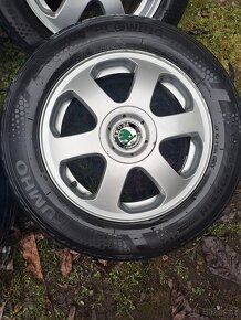 Alu kola 5x100 Octavia,Fabia,Roomster,Rapid 195/65 R15 - 2