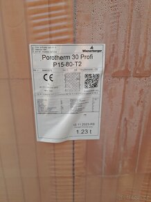 Porotherm 30 profi - 1+ 3/4 palety - 2