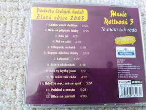 CD Marie Rottrová 3 - To mám tak ráda (Zlatá edice) - 2