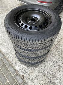 Disky + zimní pneu Barum 195/65 R15 - 2