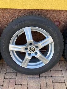 ALU kola Enzo 16’ EG5Z na zimních pneu point.S 205/60 R16 96 - 2