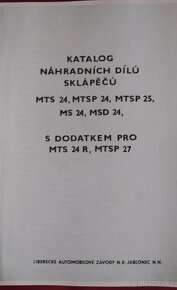 Katalog ND Liaz MTS - MTSP Trambus - 2