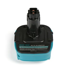 Prodám akumulátor. adaptér MAKITA 18V Li-Ion / DeWALT NiCd N - 2