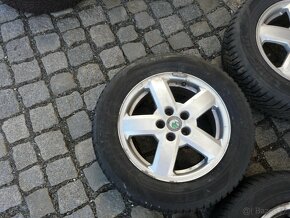 ALU KOLA + ZIMNÍ PNEU 195/65R15 VW 15" ŠKODA SEAT - 2