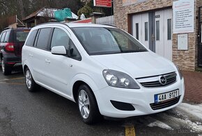 Opel Zafira 1.8, koupeno v ČR 1.majitel, po rozvodech - 2