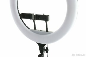 LED stmívatelné kruhové světlo 46cm + stativ - 2