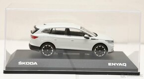 ŠKODA ENYAQ iV Moon White (1:43) - 2