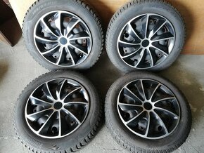 15" 5x100 zimní kola na Škoda Rapid, Fabia, Polo 185/60 r15 - 2