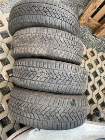 Plechové disky 16” 5x108 Ford a zimní pneu 215/60/R16 - 2