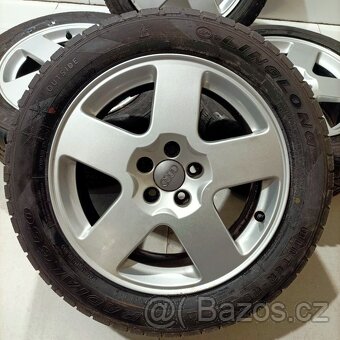 16" ALU kola – 5x100 – AUDI (ŠKODA, VW, SEAT)  Disky: Elektr - 2