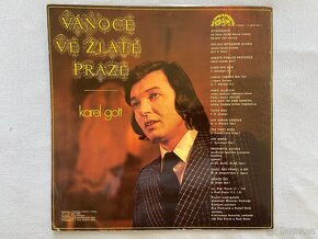 LP deska Karel Gott - Vánoce ve zlaté Praze - 2