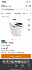 Domácí pekárna Tefal - 2