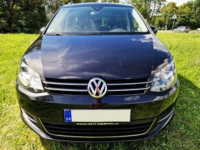 VW SHARAN 2.0TSI AUTOMAT 7 MÍST TAŽNÉ- VÝHŘEV 2xALU KOLA - 2