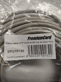 Nový 15m kabel UTP RJ45 cat. 5e - 2